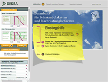 Tablet Screenshot of dekra.feinstaubplakette.de